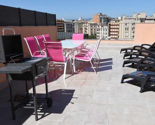 Terrace of Flat to rent in Girona Capital  with Air Conditioner and Terrace