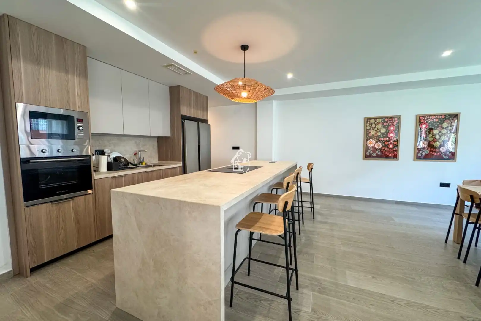 Kitchen of Flat for rent in Torrevieja  with Air Conditioner, Furnished and Oven