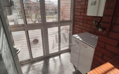 Balcony of Flat for sale in  Madrid Capital  with Air Conditioner, Heating and Parquet flooring