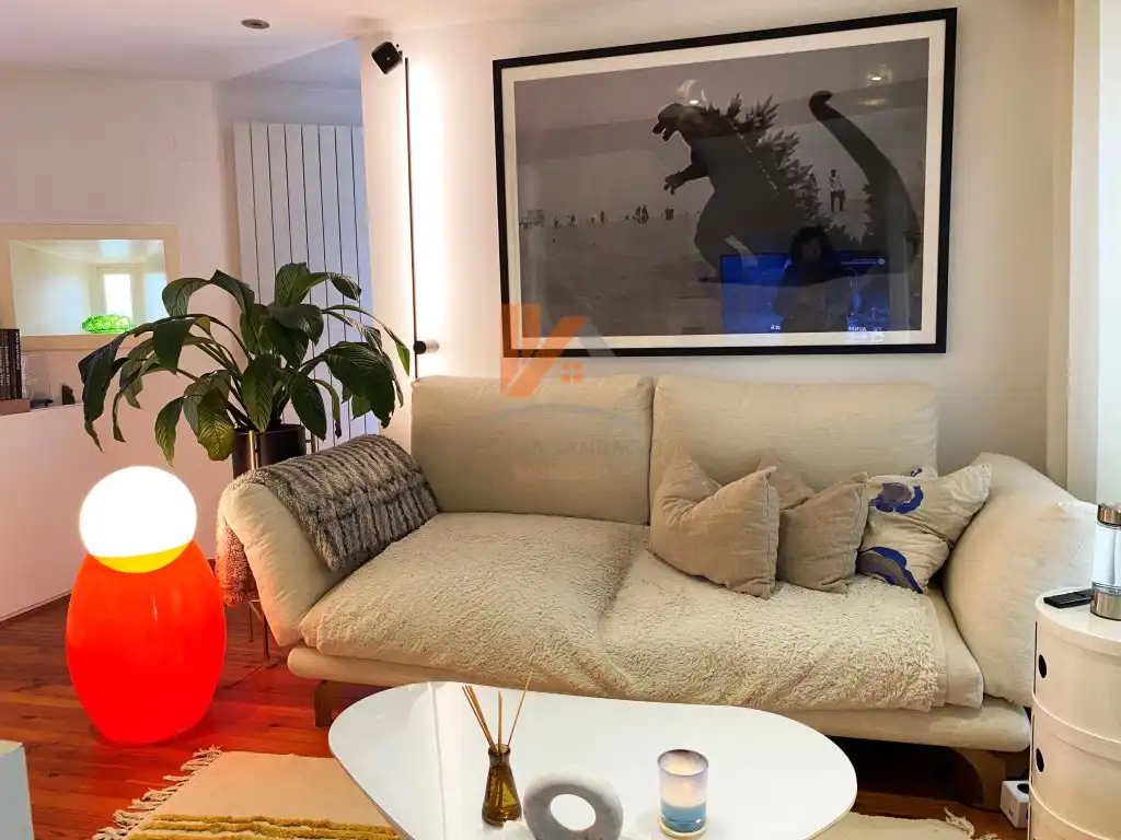 Living room of Houses for sale in Santiago de Compostela   with Washing machine
