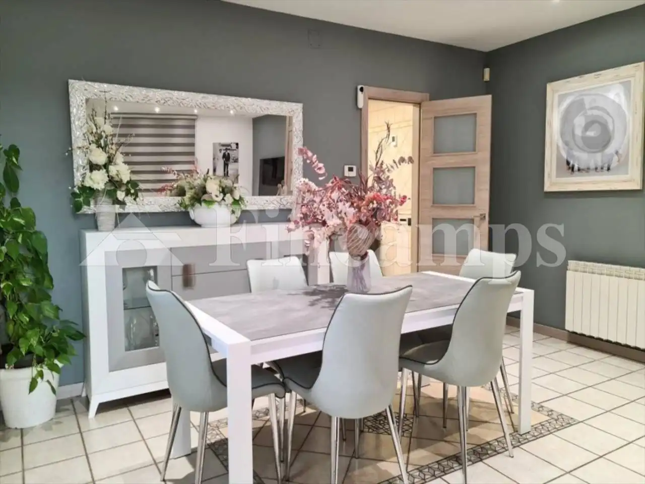 Comedor de Casa o chalet en venta en Castellar del Vallès con Calefacción, Jardín privado y Terraza