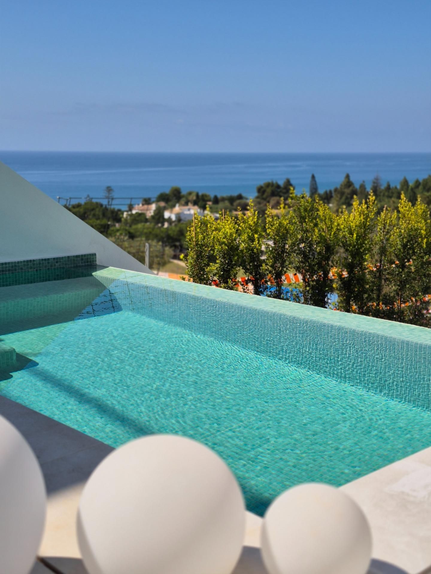 Swimming pool of Single-family semi-detached for sale in Mijas  with Air Conditioner, Heating and Terrace