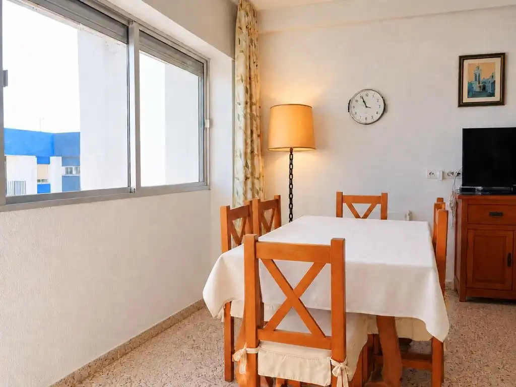 Comedor de Apartamento en venta en La Antilla con Aire acondicionado, Terraza y Amueblado
