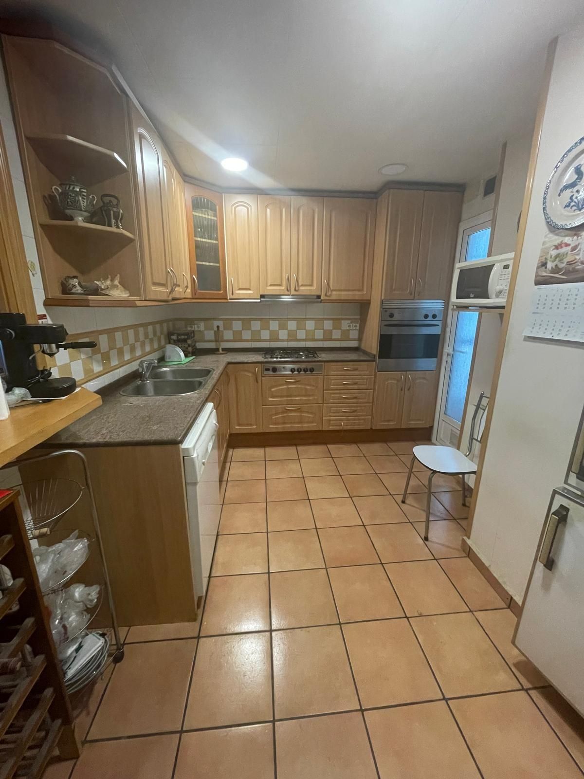 Kitchen of Flat for sale in Sabadell  with Heating and Balcony