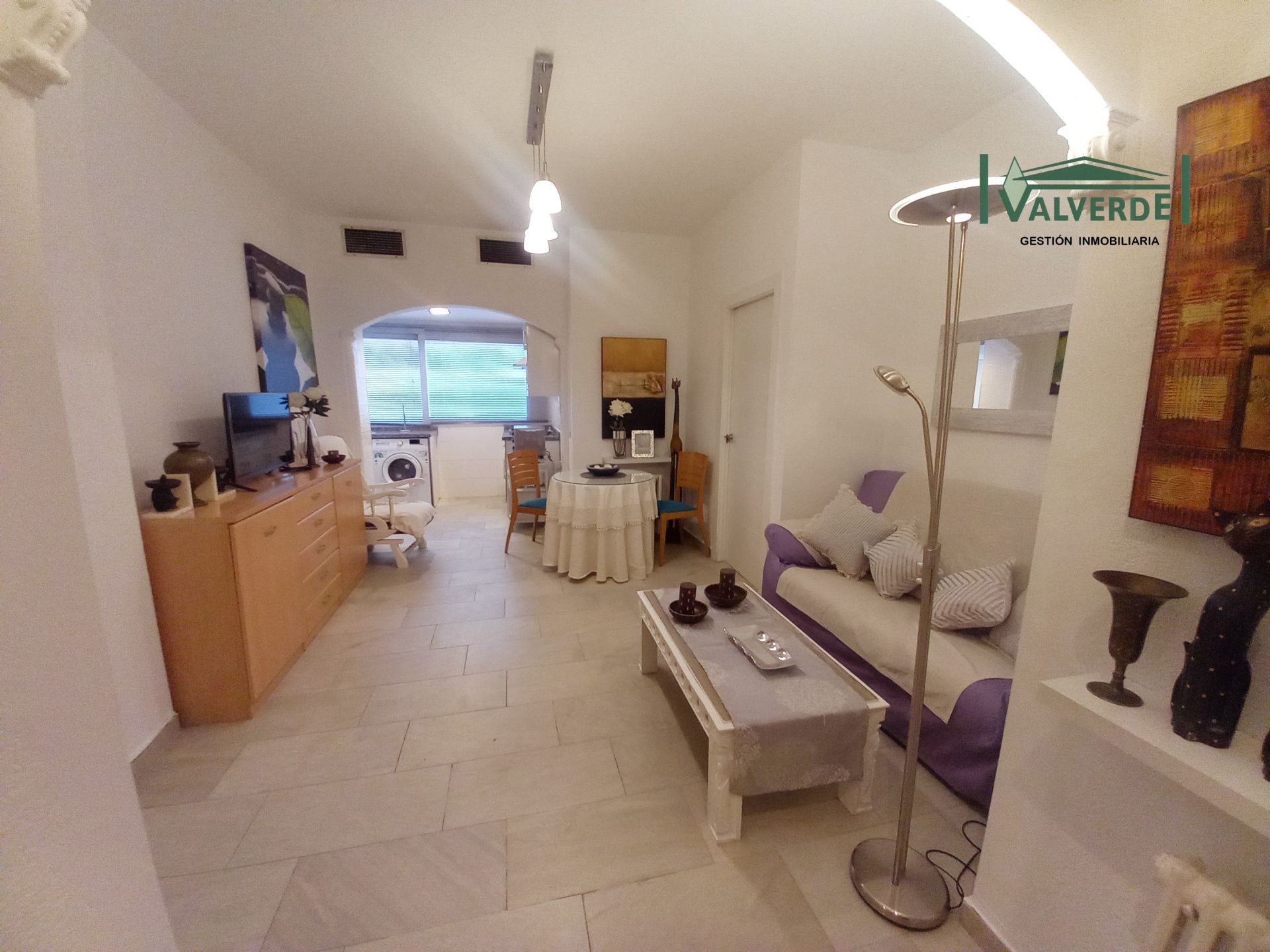 Living room of Apartment to rent in  Granada Capital  with Heating, Furnished and Washing machine