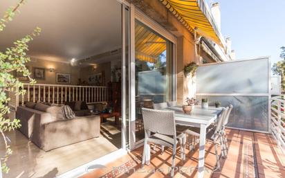 Terrace of Single-family semi-detached for sale in Castelldefels  with Air Conditioner, Heating and Private garden