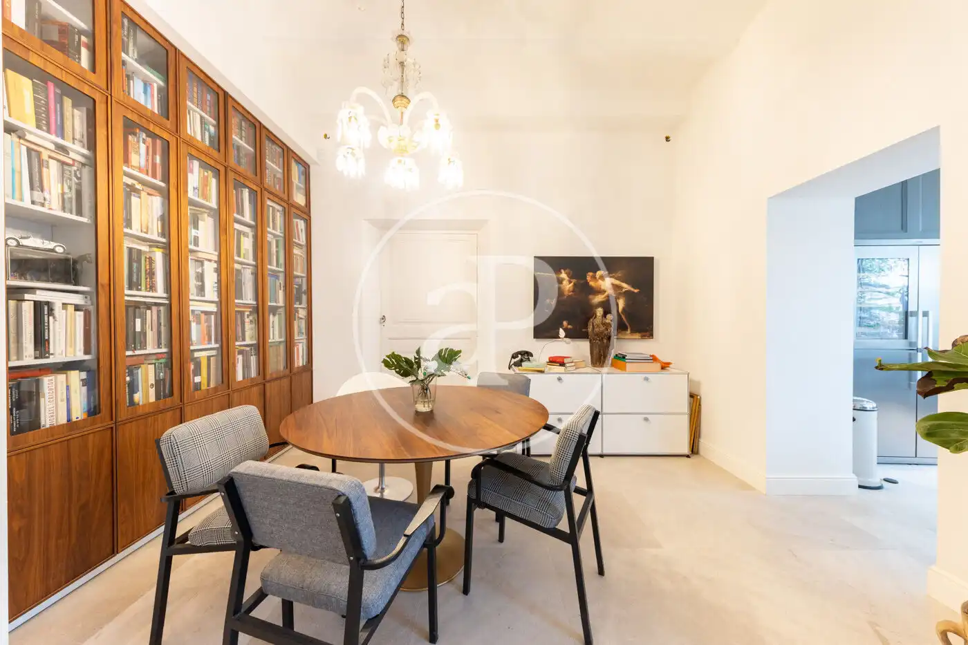 Esszimmer von Einfamilien-Reihenhaus zum Verkauf in  Palma de Mallorca mit Klimaanlage, Heizung und Privatgarten