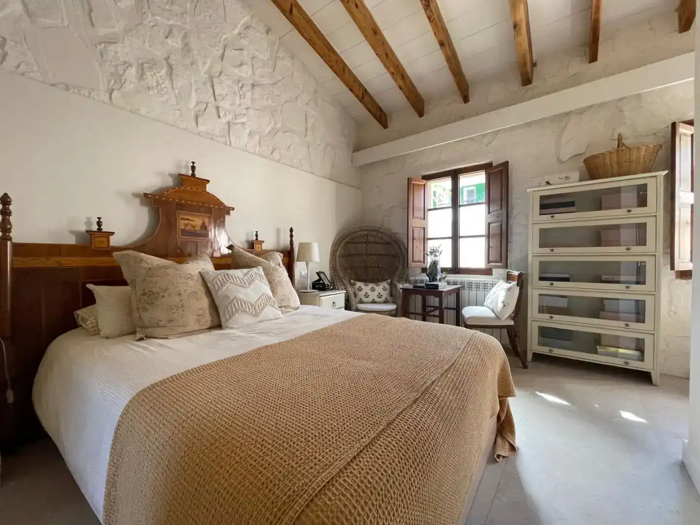 Bedroom of Houses for sale in  Palma de Mallorca  with Air Conditioner, Terrace and Balcony