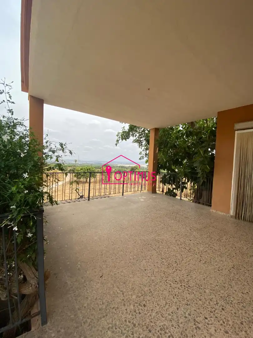 Terraza de Casa o chalet en venta en Loriguilla con Piscina