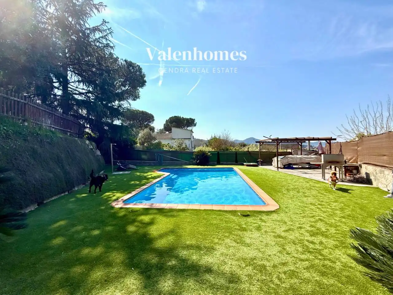 Vista exterior de Casa o chalet en venta en Vilanova del Vallès con Aire acondicionado, Calefacción y Jardín privado