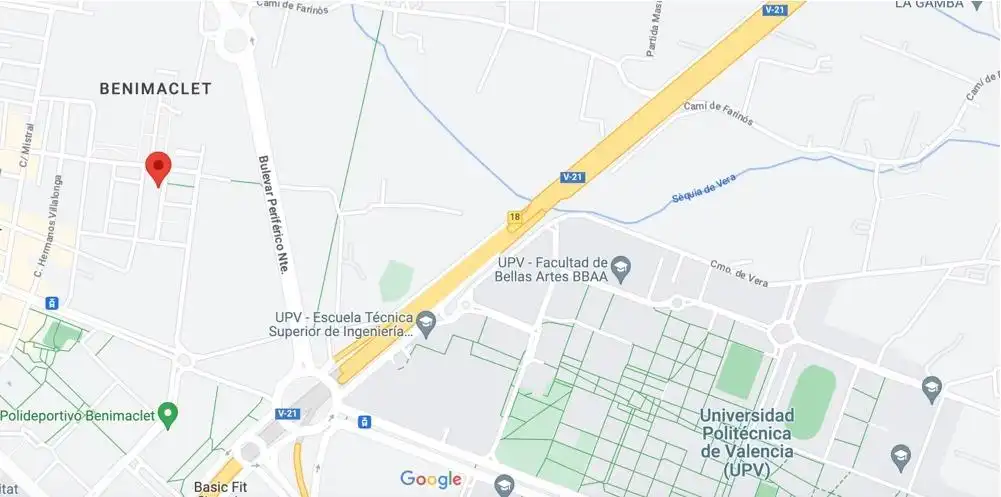 Außenansicht von Wohnung zur Miete in Valencia mit Terrasse, Möbliert und Balkon