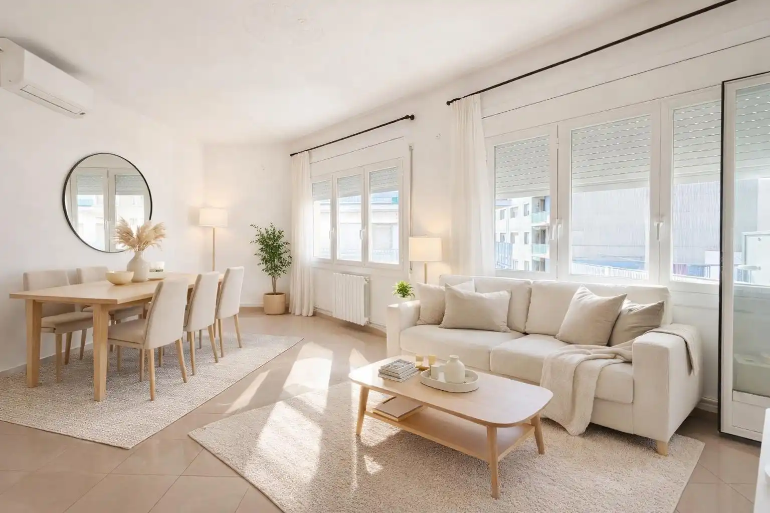 Sala de estar de Piso en venta en Vilafranca del Penedès con Calefacción, Balcón y Alarma