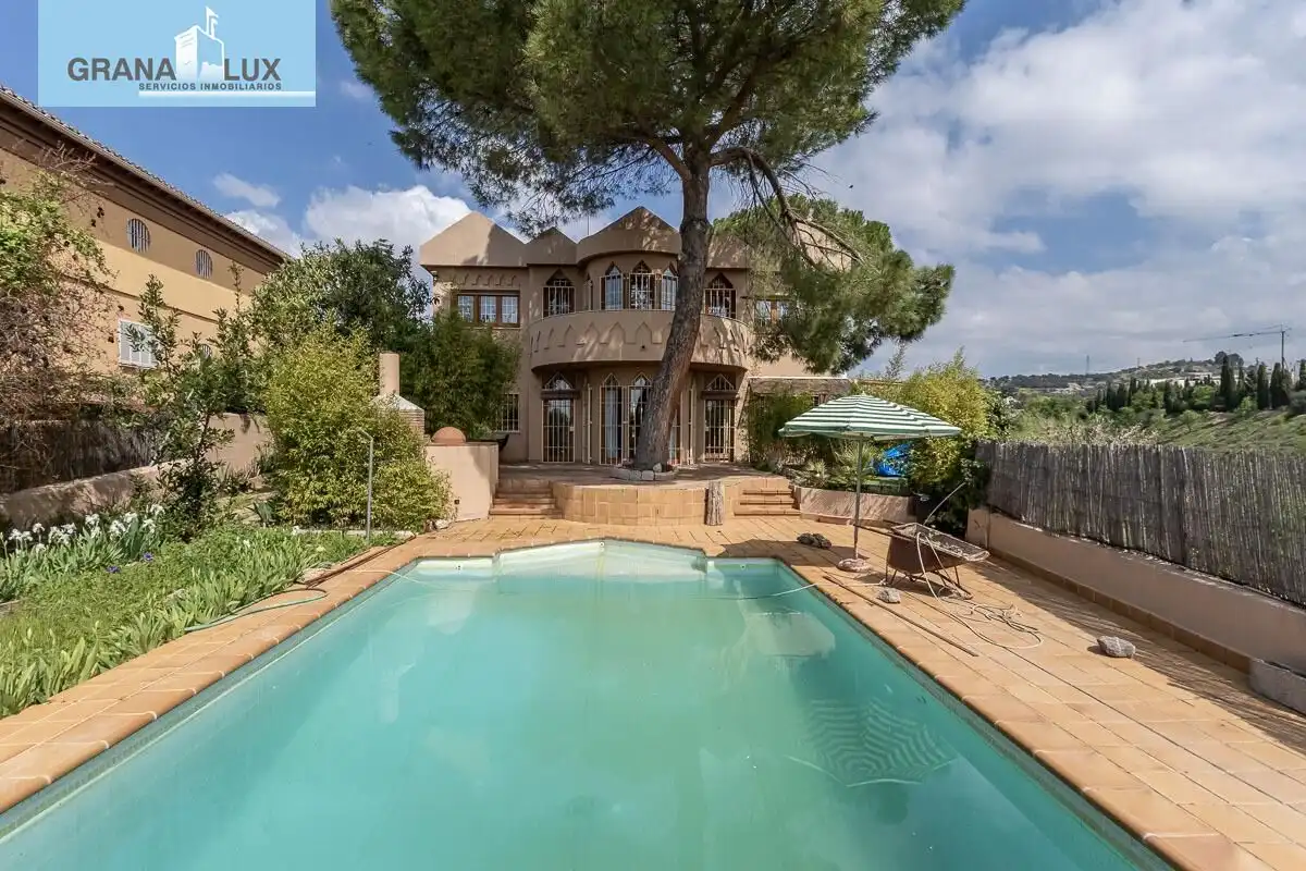 Exterior view of Houses for sale in Peligros  with Private garden, Terrace and Swimming Pool