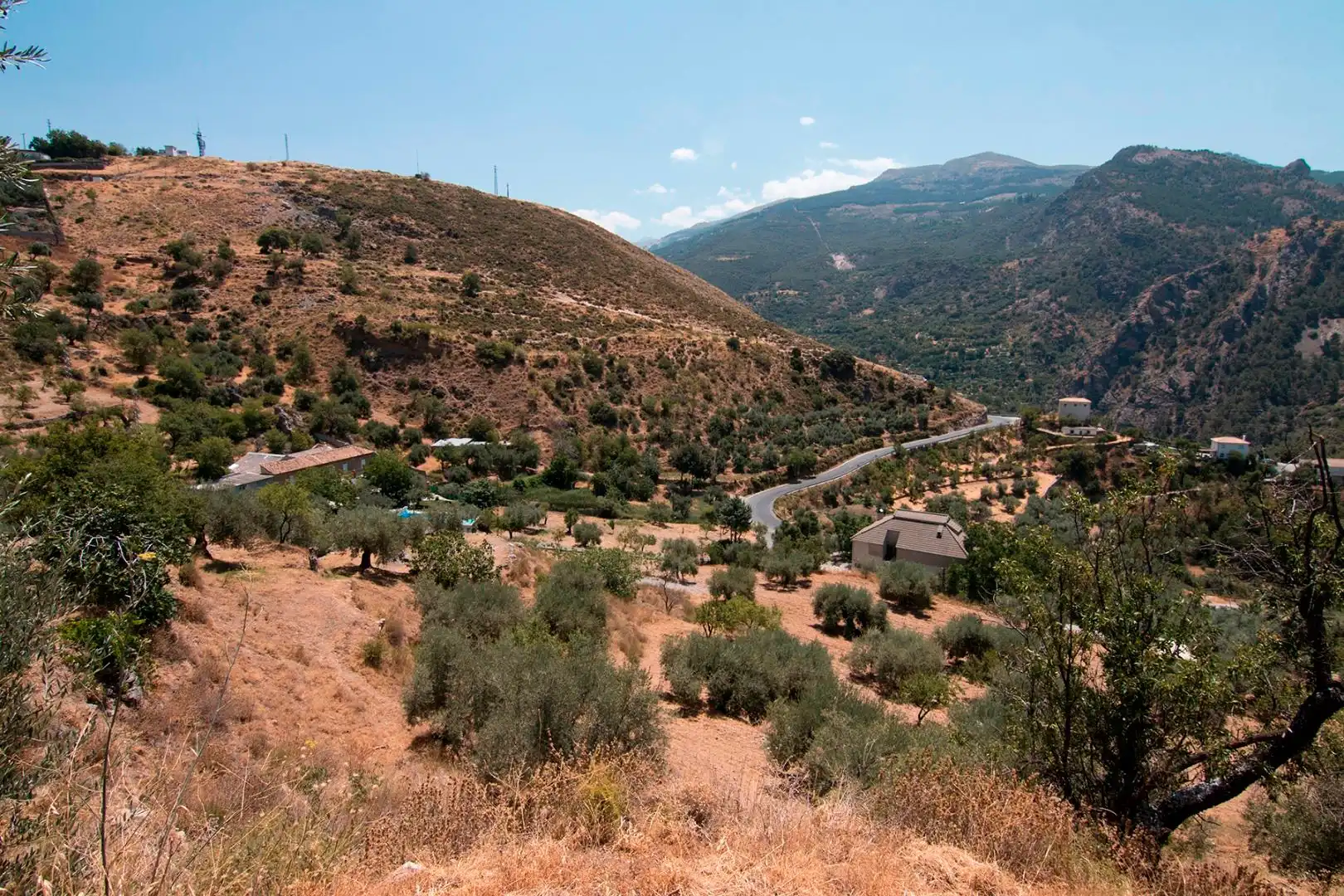 Vista exterior de Finca rústica en venta en Güéjar Sierra con Terraza, Piscina y Balcón