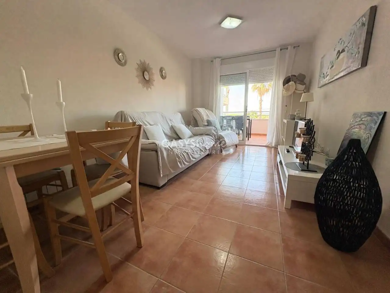 Sala d'estar de Pis en venda en Cartagena amb Terrassa i Piscina comunitària