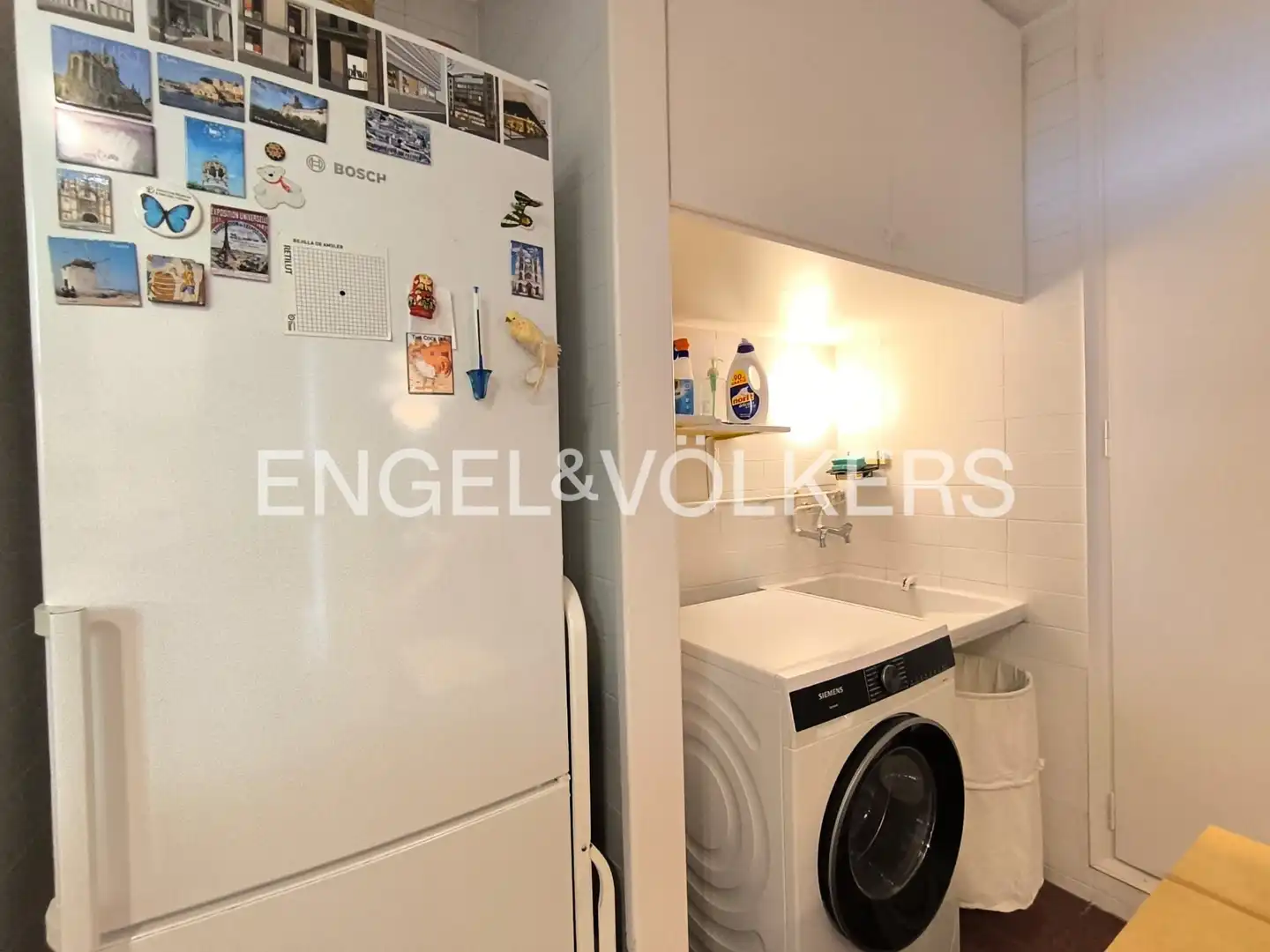 Küche von Einfamilien-Reihenhaus zur Miete in Barcelona mit Heizung, Terrasse und Schwimmbad