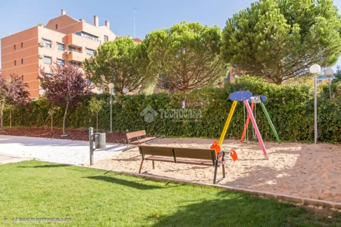 Garten von Wohnung zur Miete in Alcorcón