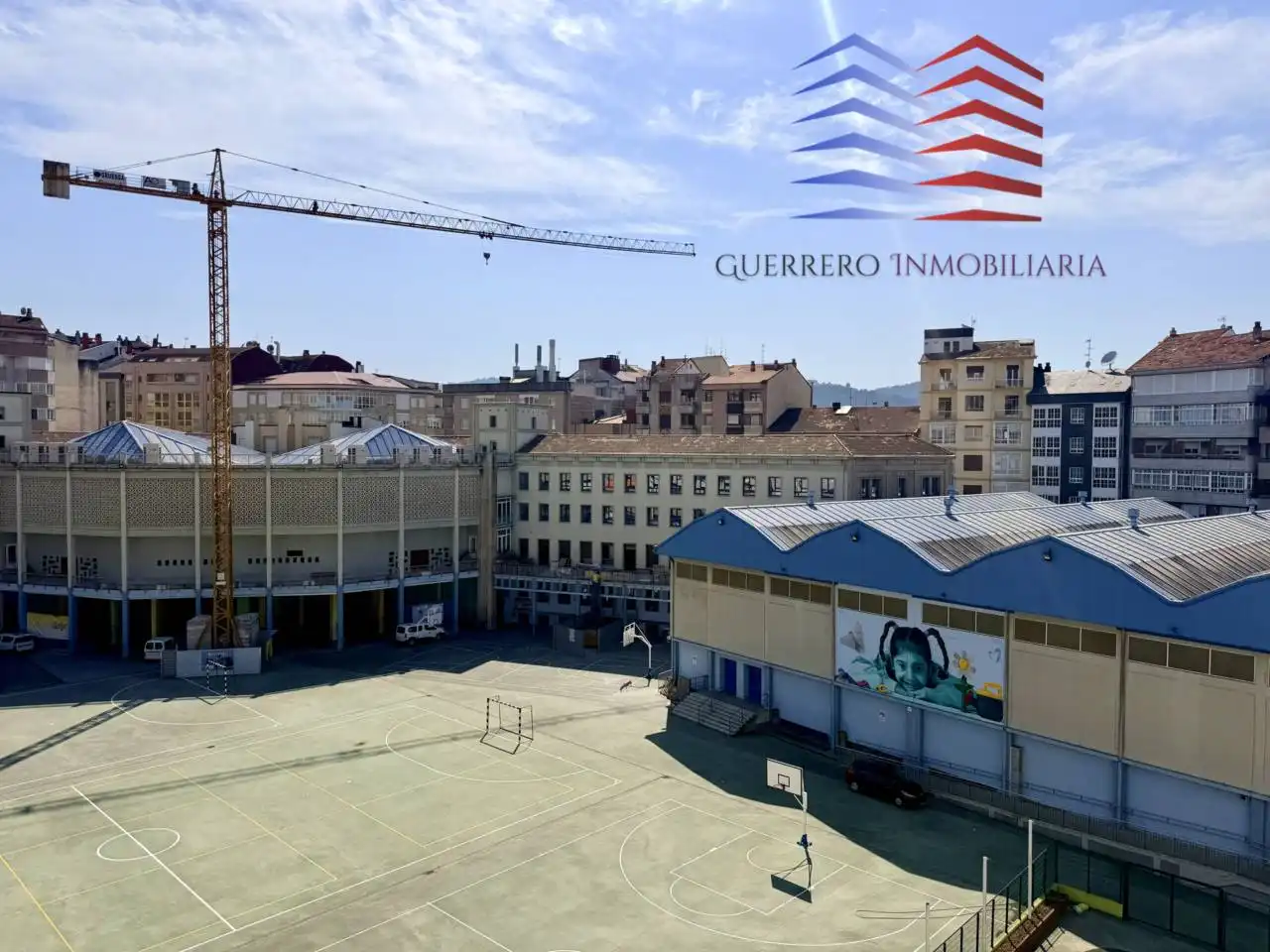 Außenansicht von Wohnungen zur Miete in Ourense Capital  mit Heizung, Parkett und Möbliert