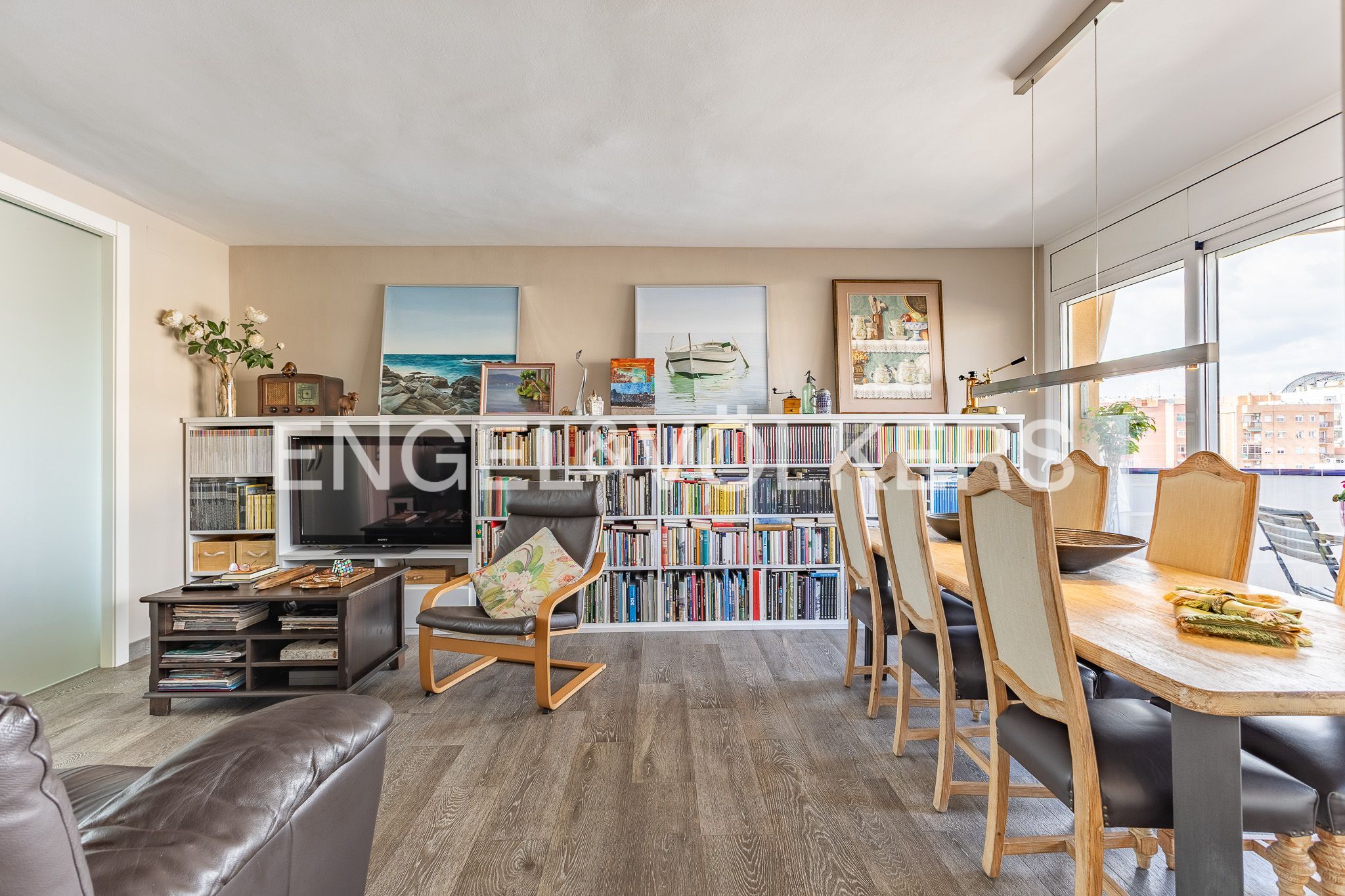 Comedor de Piso en venta en Sabadell con Aire acondicionado, Calefacción y Jardín privado