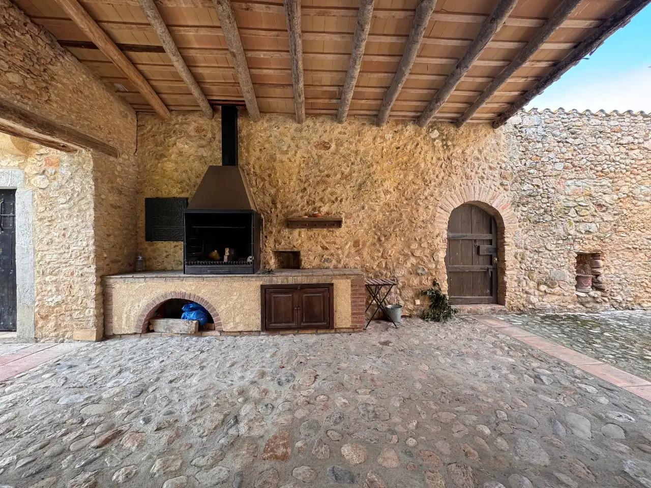 Kitchen of Country homes for sale in Viladamat  with Private garden, Terrace and Swimming Pool