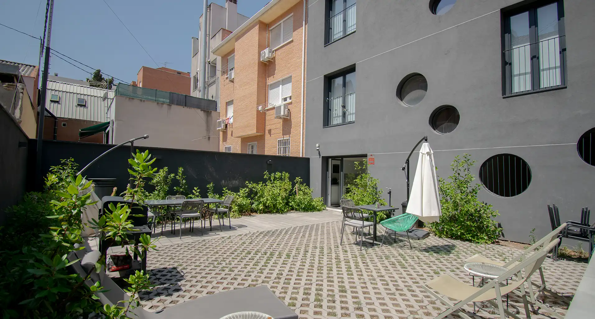 Terrassa de Casa o xalet per a compartir en Madrid amb Aire condicionat, Calefacció i Terrassa