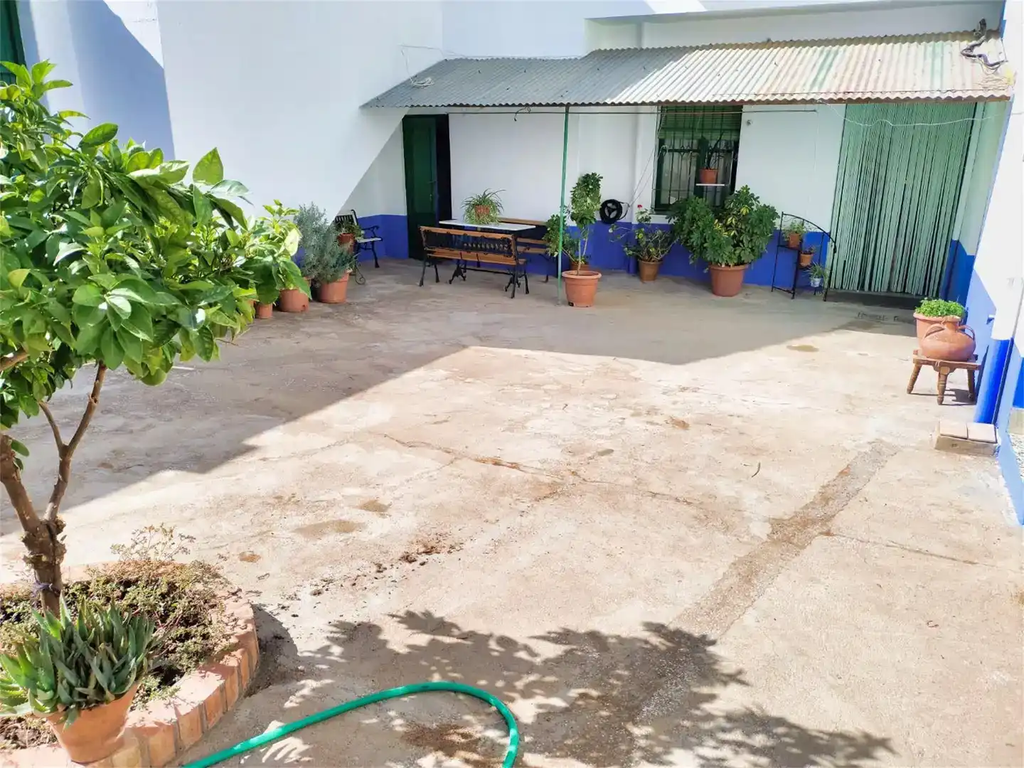 Terrassa de Planta baixa en venda en Campanario amb Aire condicionat, Jardí privat i Traster