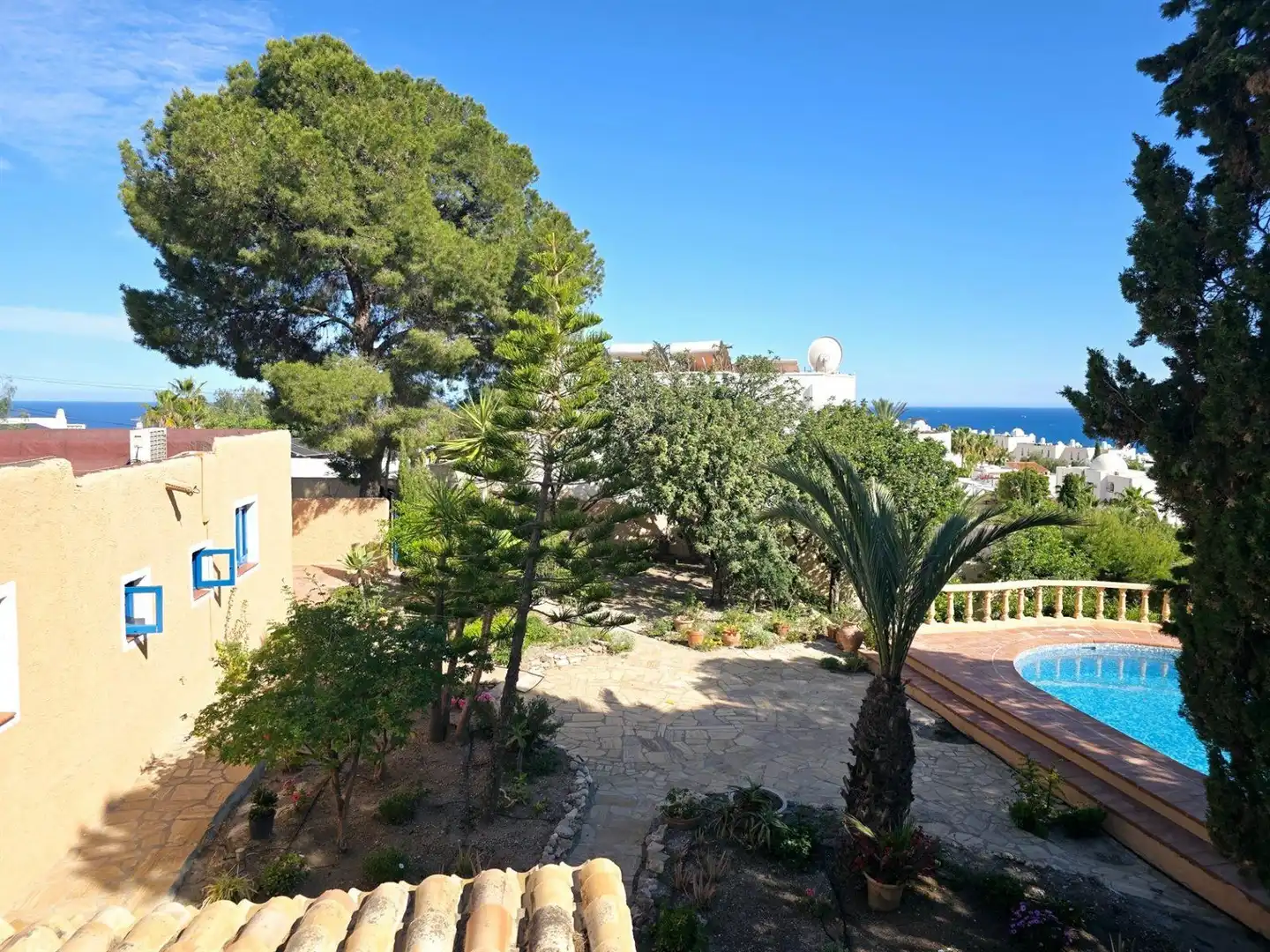 Jardín de Casa o chalet en venta en Mojácar con Aire acondicionado, Terraza y Trastero