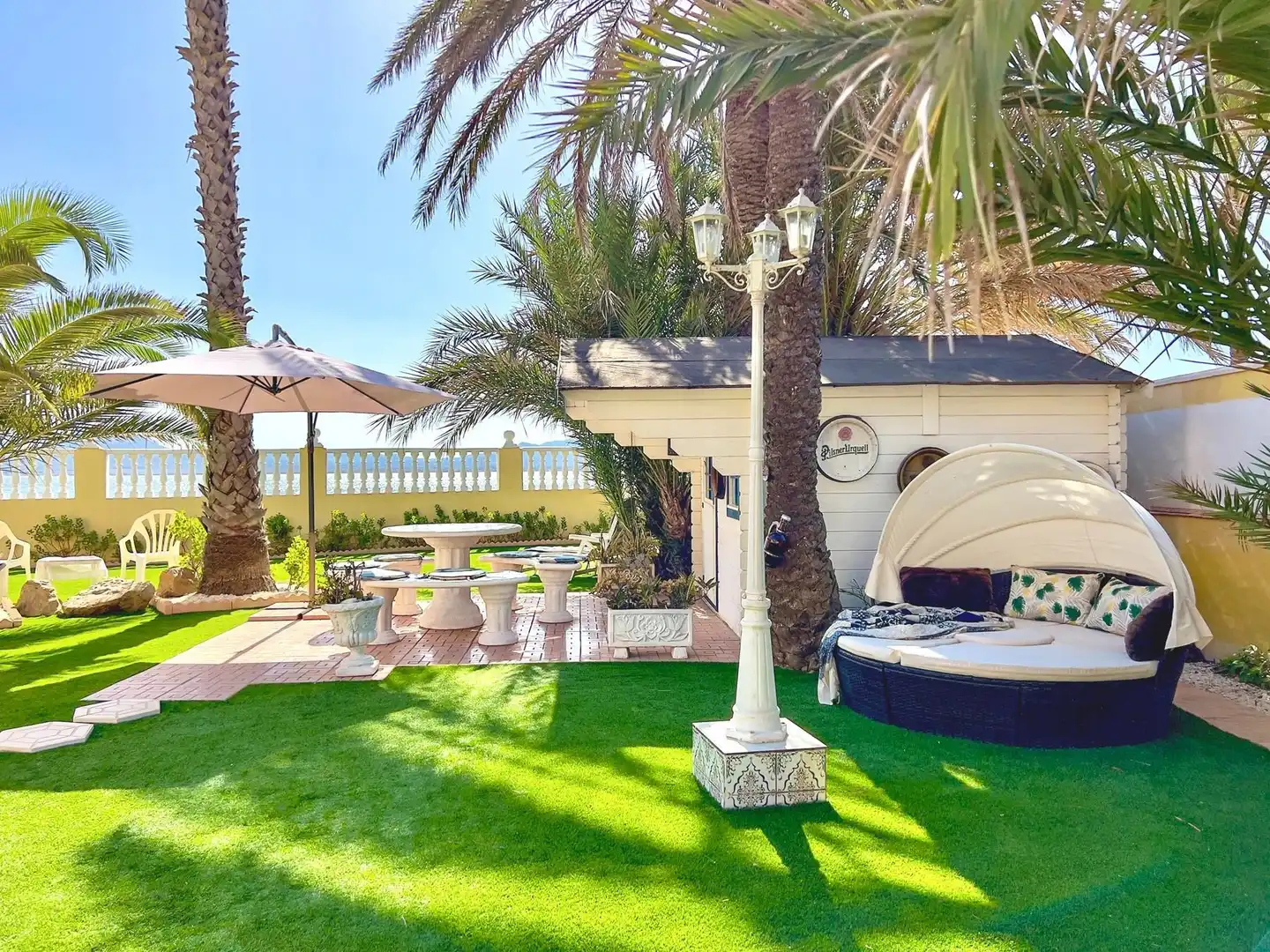 Terrasse von Haus oder Chalet zum Verkauf in La Manga del Mar Menor mit Klimaanlage, Heizung und Privatgarten