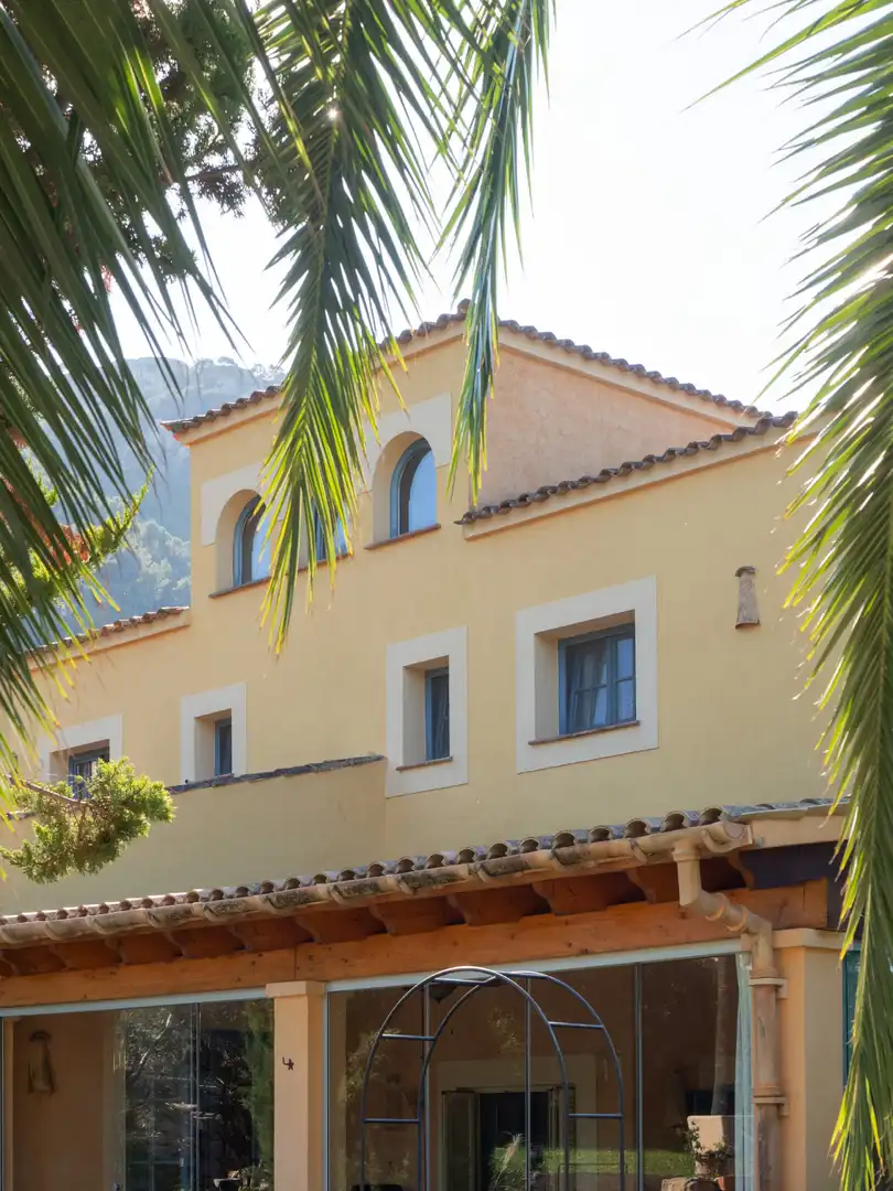 Vista exterior de Finca rústica en venta en Andratx con Jardín privado, Terraza y Piscina