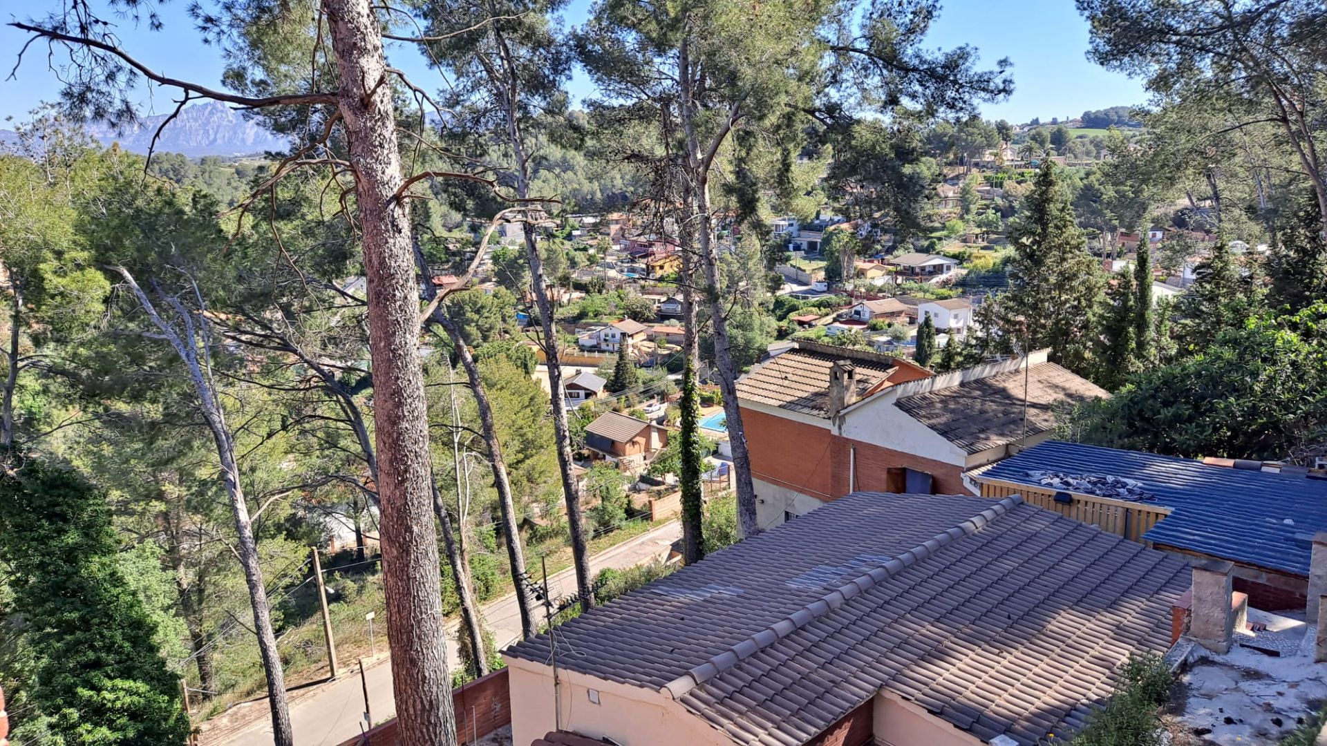 Vista exterior de Casa o xalet en venda en Piera amb Terrassa i Alarma