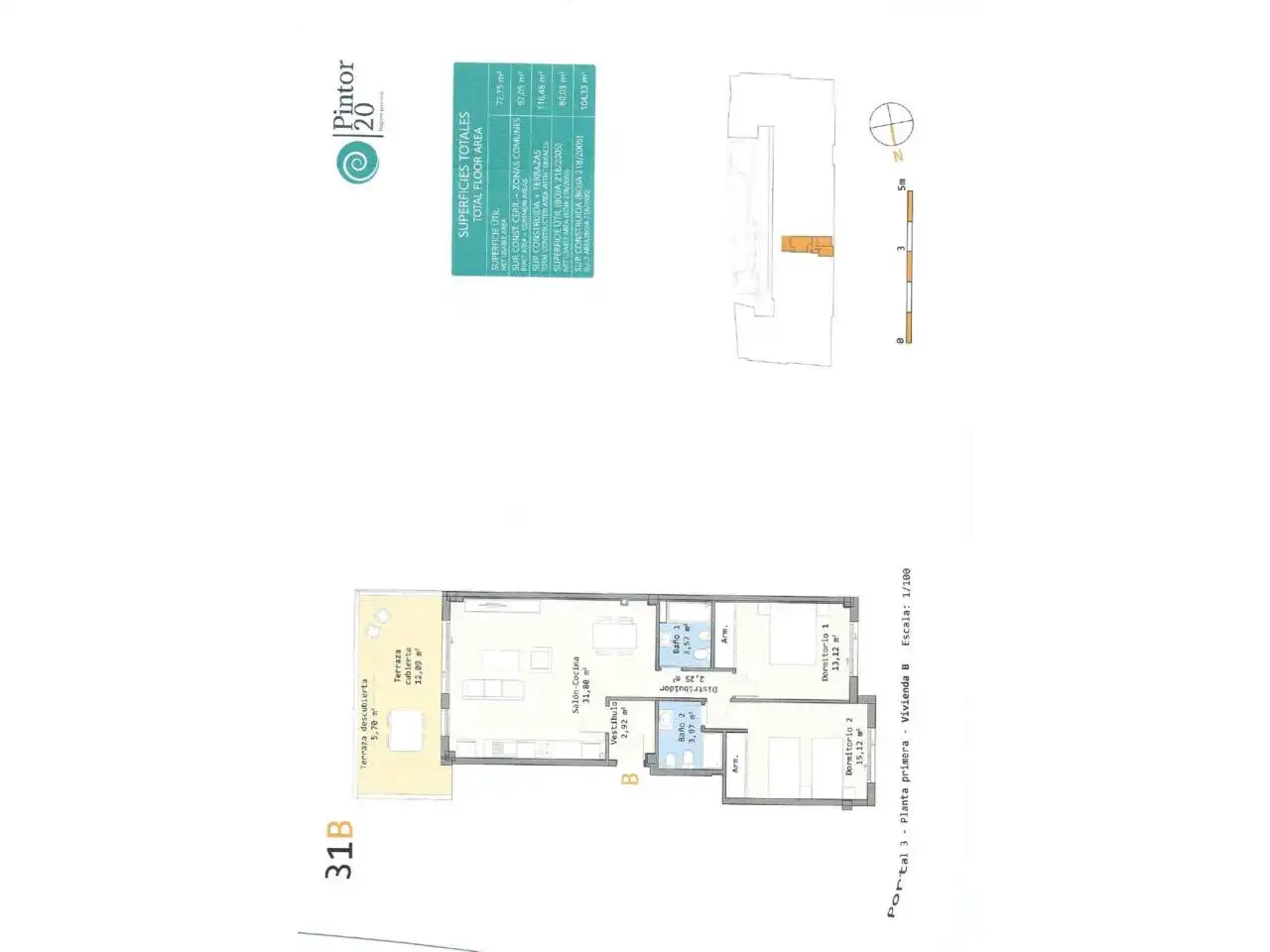 Apartment mit Pool zum Verkauf in Calle Antonio Pintor, imagen 13