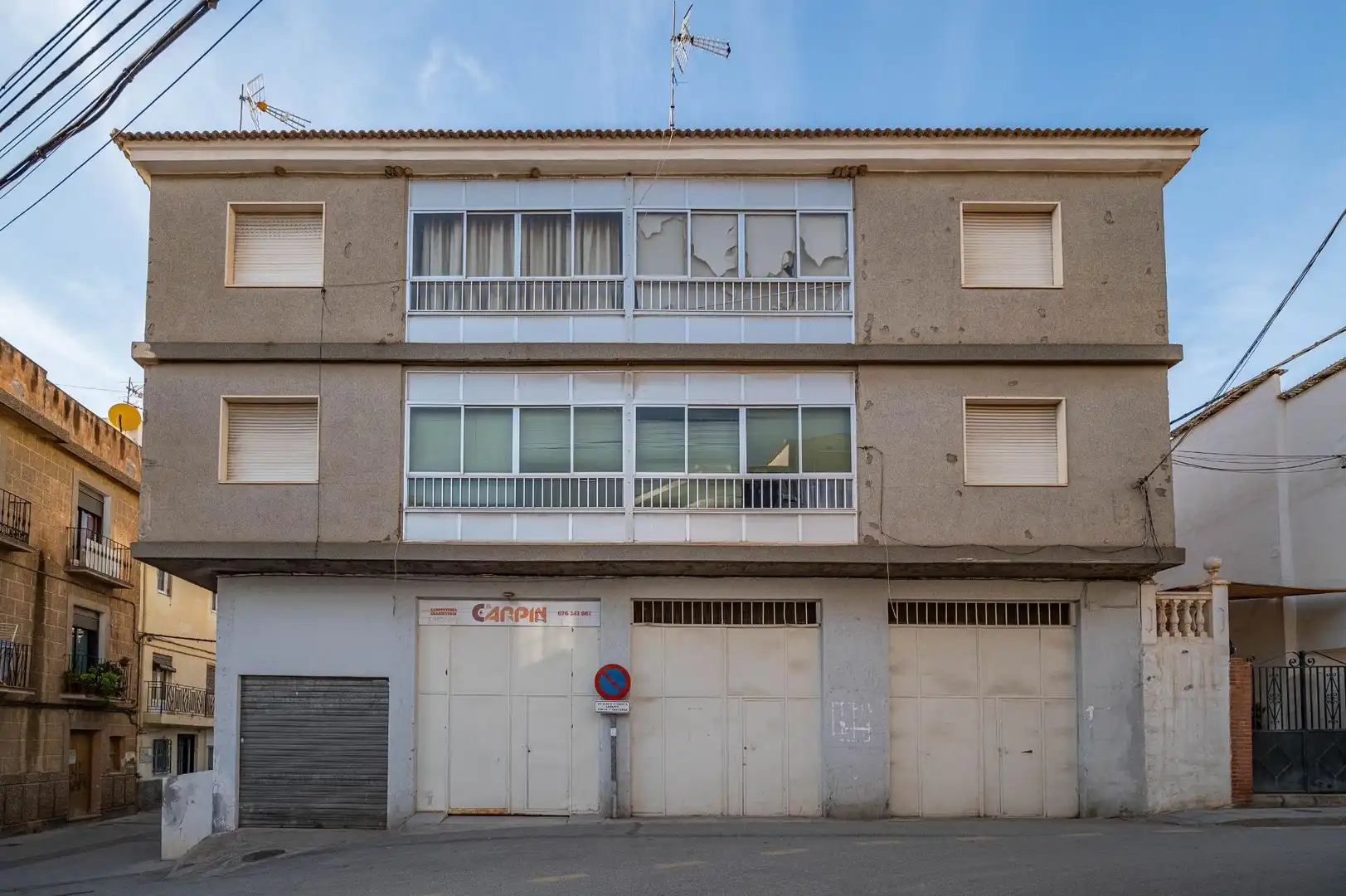 Vista exterior de Piso en venta en Órgiva con Terraza