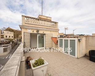 Terrace of Single-family semi-detached for sale in  Barcelona Capital  with Air Conditioner, Heating and Terrace