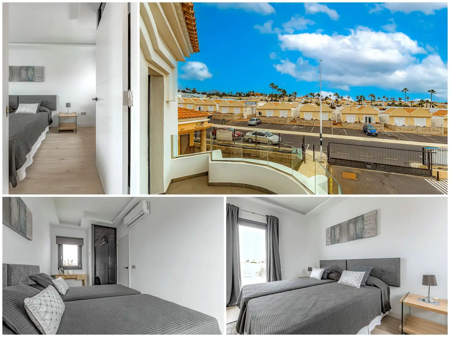 Vista exterior de Casa adosada en venta en San Miguel de Abona con Jardín privado, Terraza y Piscina