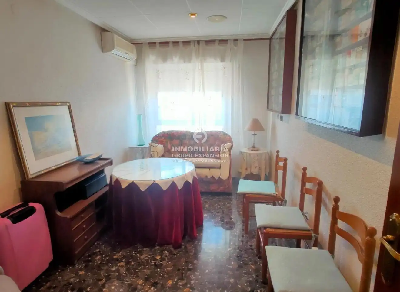 Sala de estar de Piso en venta en Aspe con Terraza, Trastero y Balcón