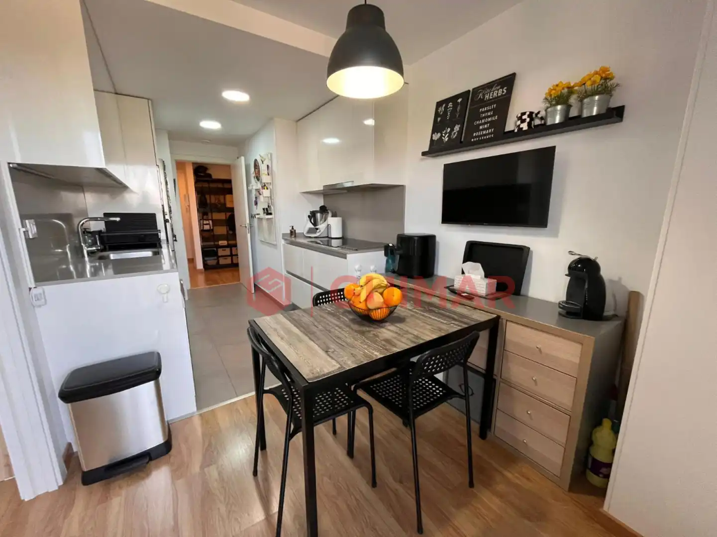 Kitchen of Flat for sale in Sant Just Desvern  with Air Conditioner, Heating and Private garden