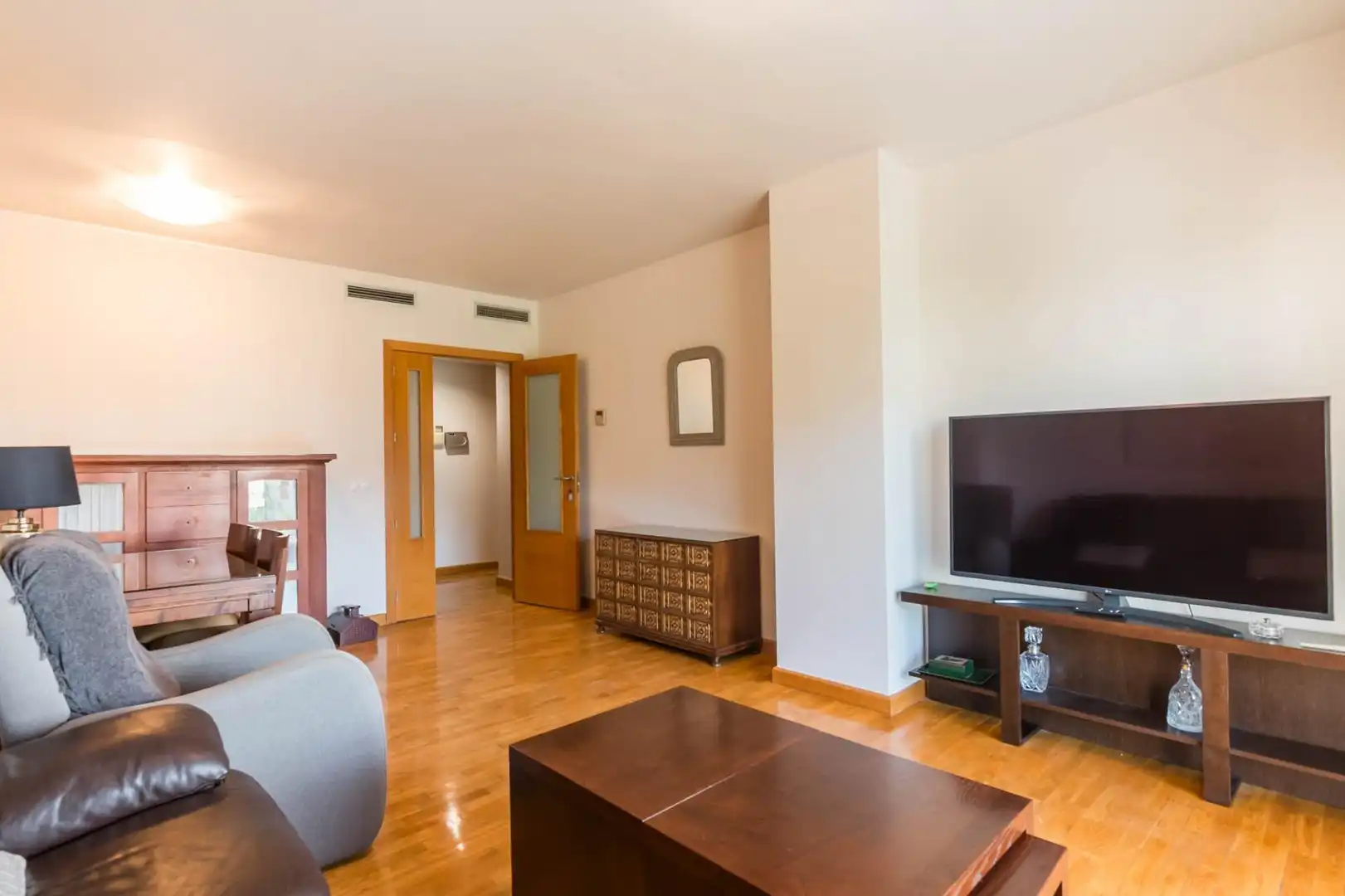 Sala d'estar de Pis en venda en Murcia amb Aire condicionat, Calefacció i Parquet