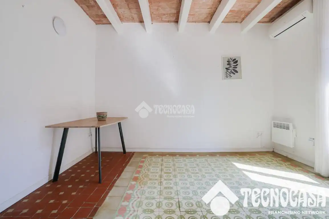 Sala de estar de Piso en venta en Barcelona con Balcón