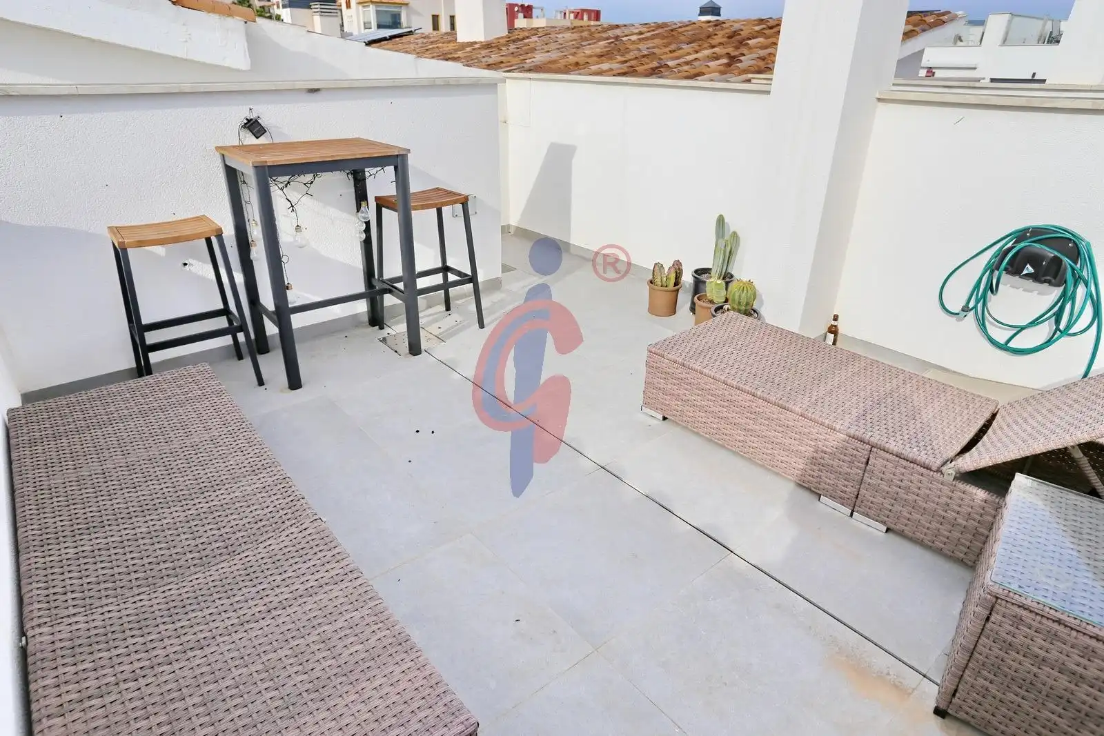 Terrassa de Casa adosada en venda en Guardamar del Segura amb Aire condicionat, Calefacció i Terrassa
