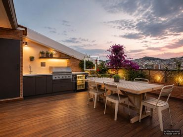 Ático con balcón en venta en Sarrià - Sant Gervasi