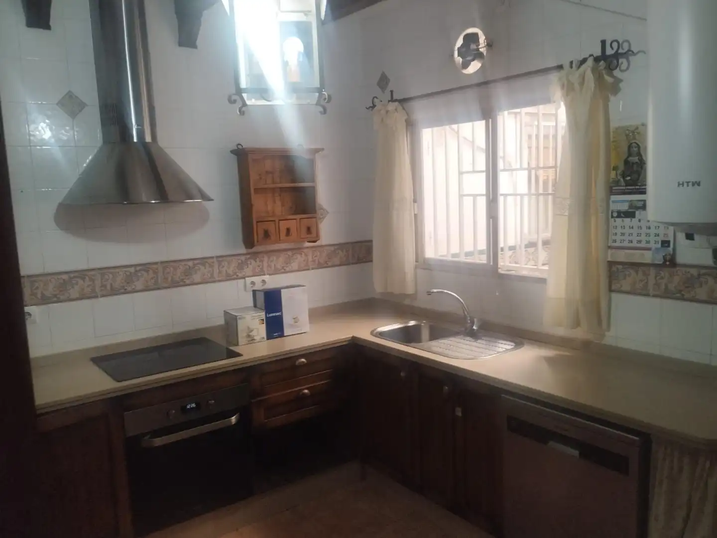 Kitchen of Flat for rent in Utrera  with Air Conditioner and Furnished