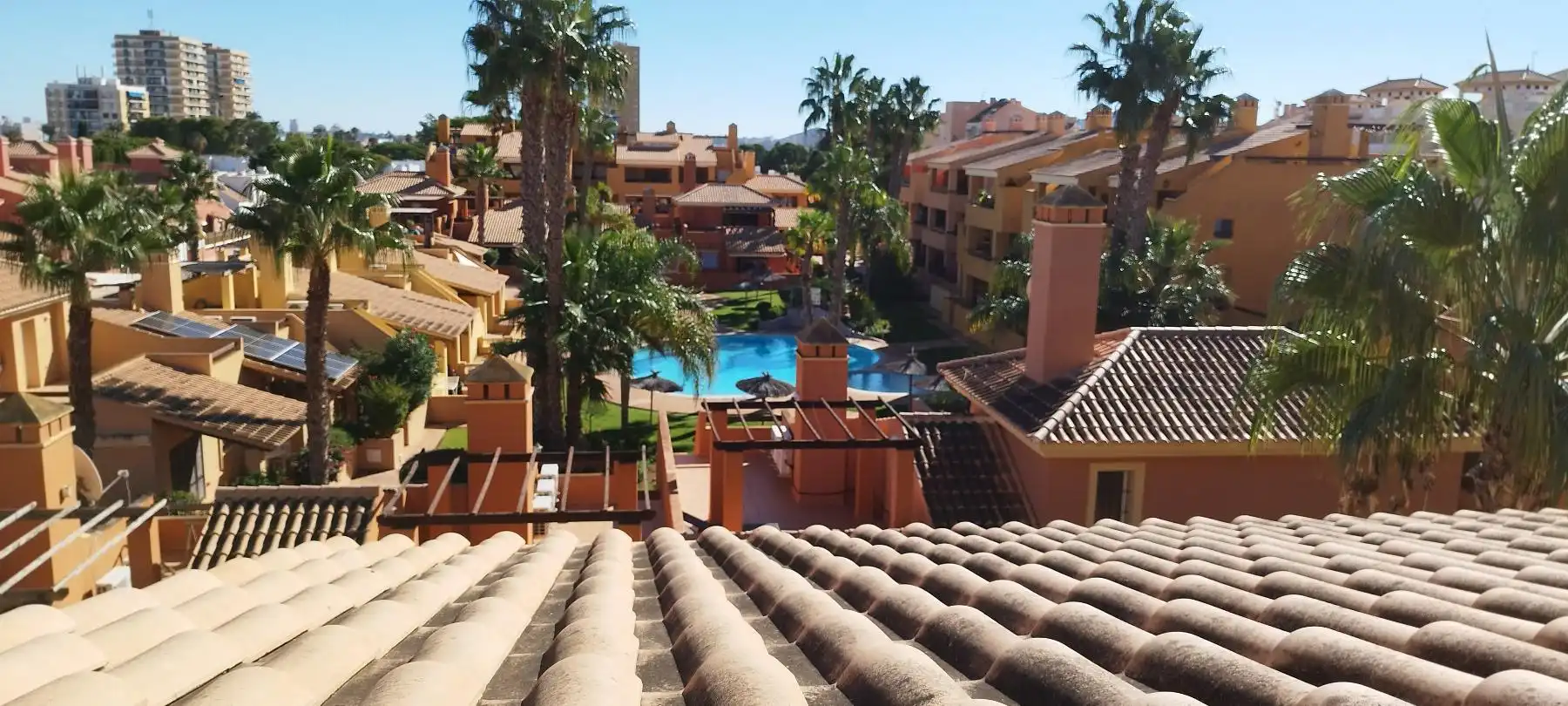 Vista exterior de Ático en venta en Cartagena con Aire acondicionado, Calefacción y Terraza