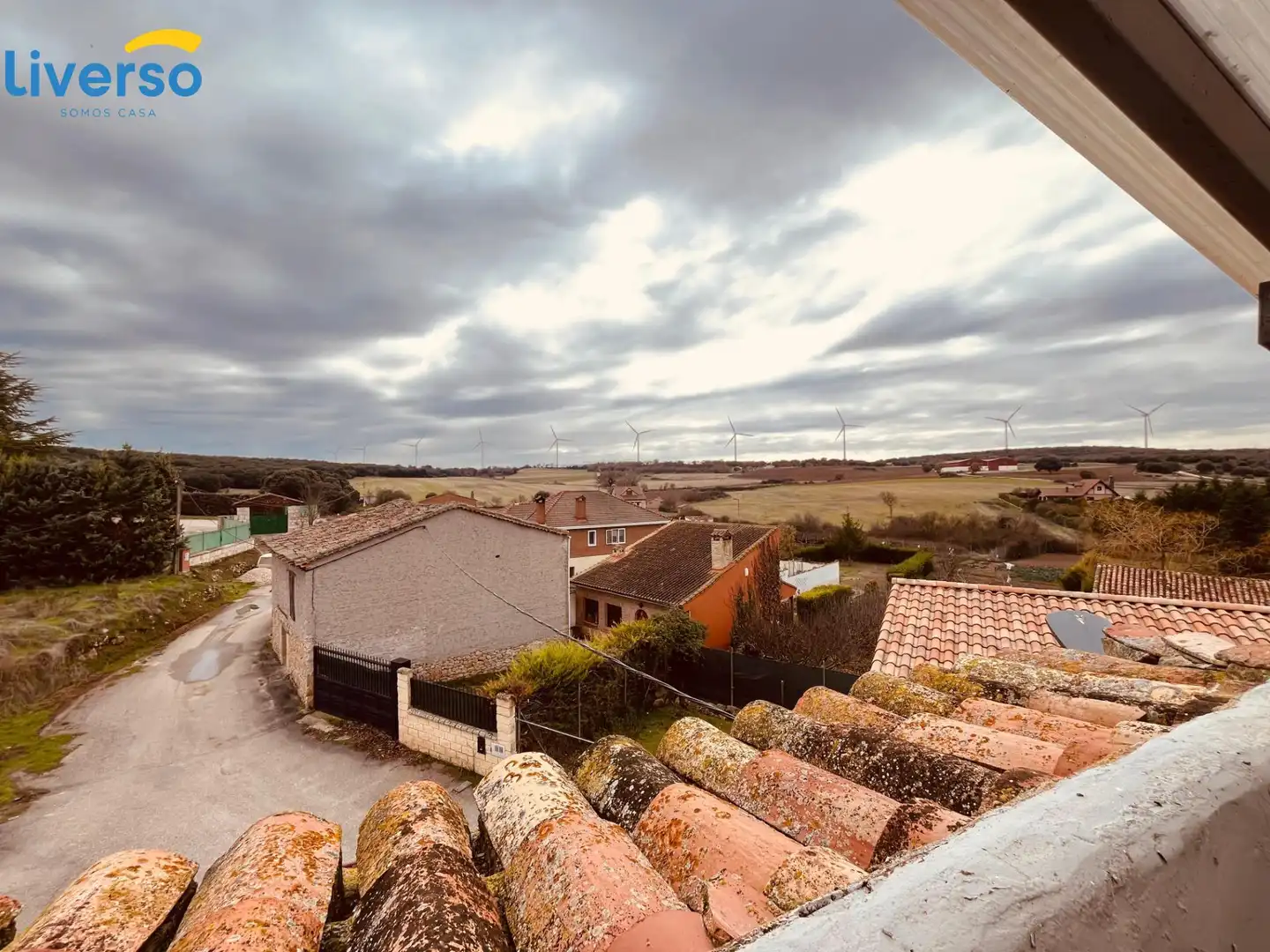 Exterior view of Houses for sale in Revillarruz  with Heating, Terrace and Furnished