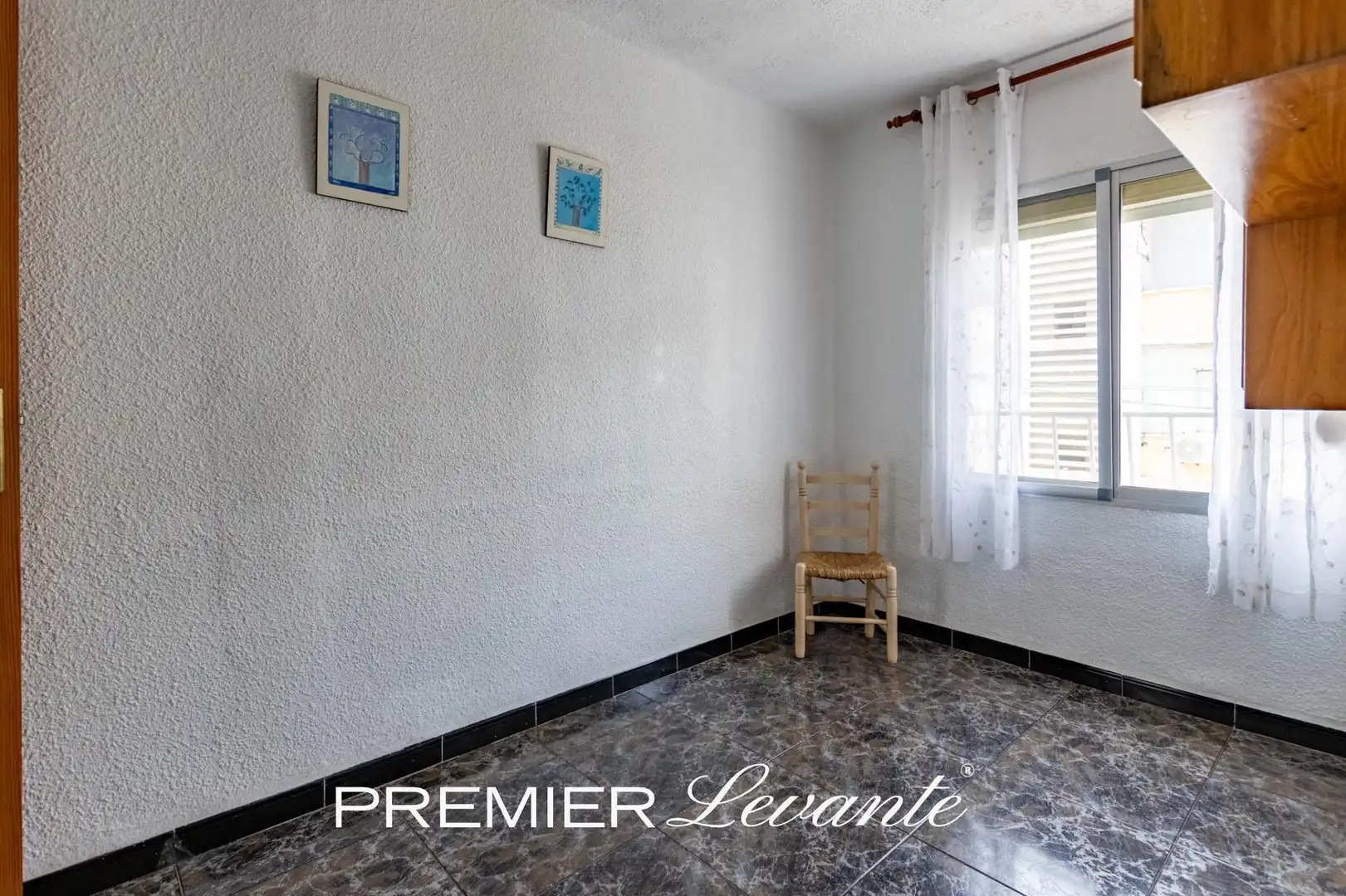 Bedroom of Flat for sale in Elda  with Air Conditioner