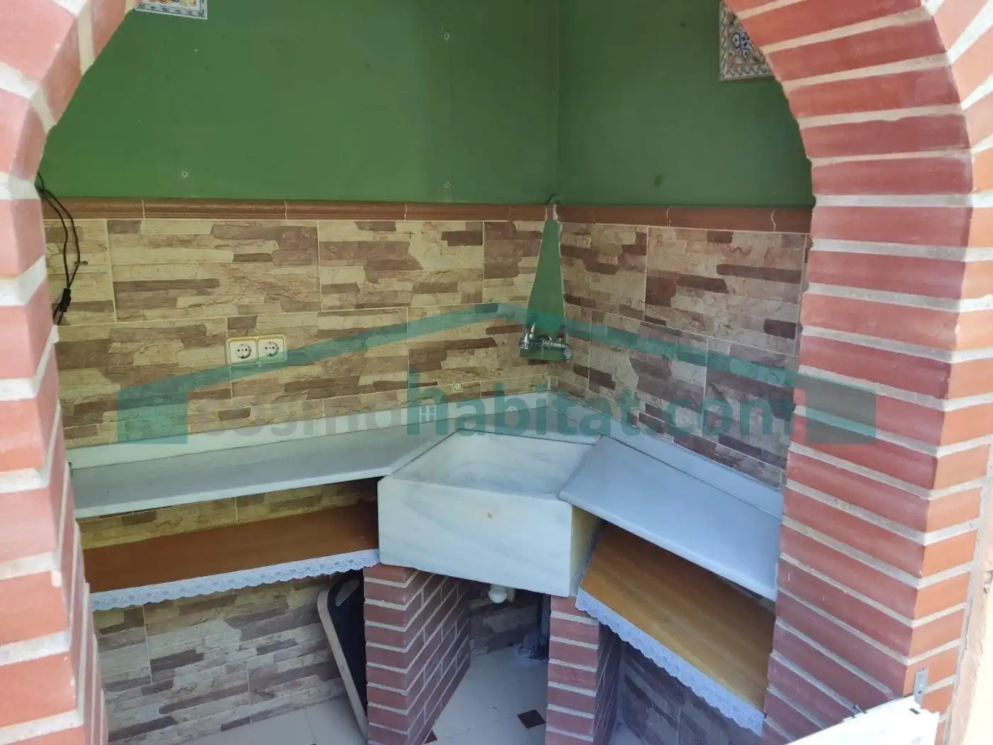Kitchen of Houses for rent in Náquera  with Air Conditioner, Private garden and Terrace