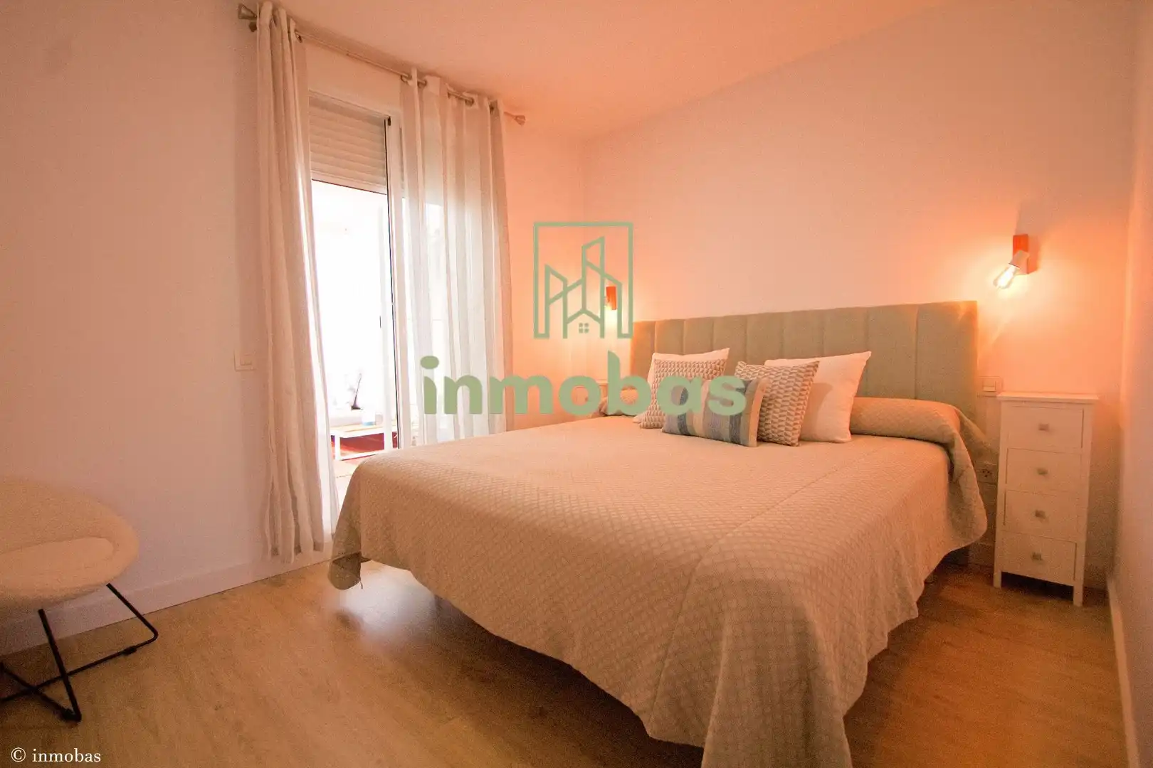 Schlafzimmer von Dachboden zum Verkauf in Badajoz mit Klimaanlage, Terrasse und Abstellraum