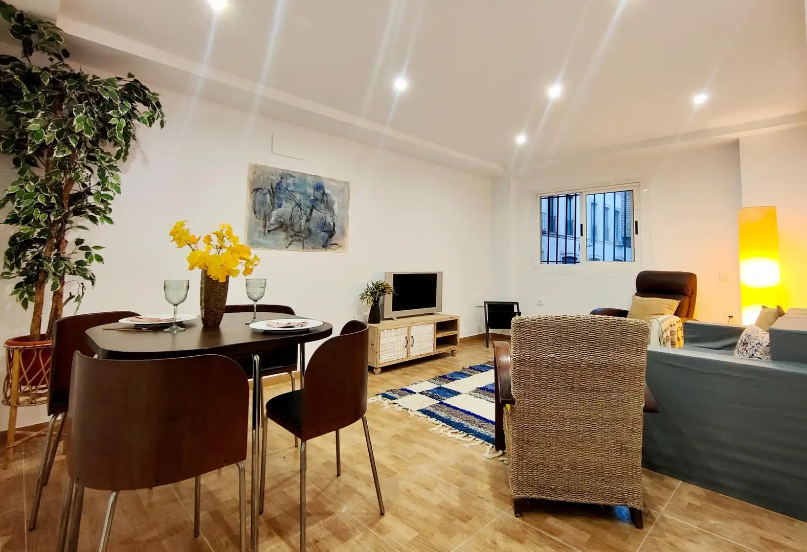 Living room of Flat for sale in Almería  with Terrace
