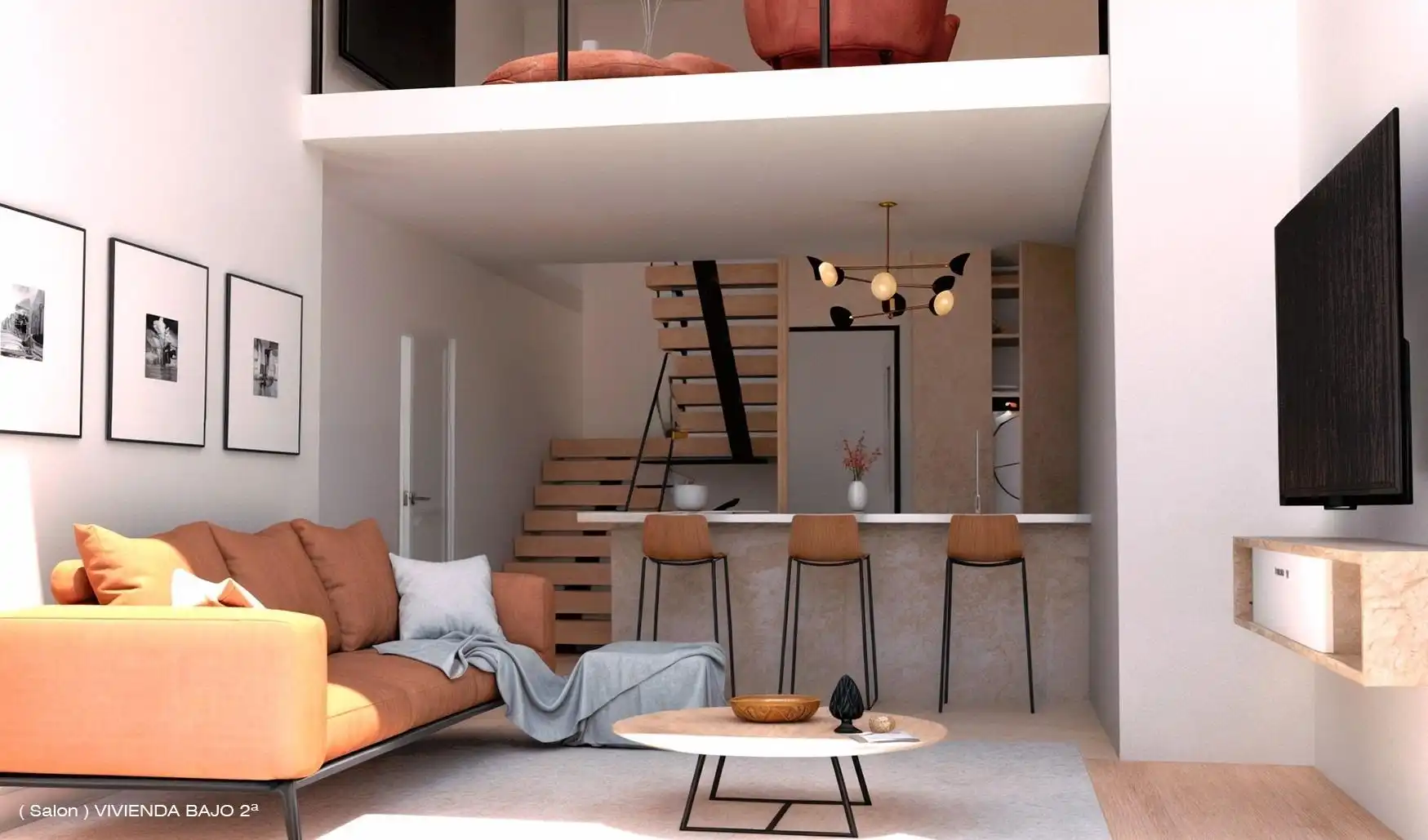 Living room of Flat for sale in Barcelona  with Balcony and Community pool