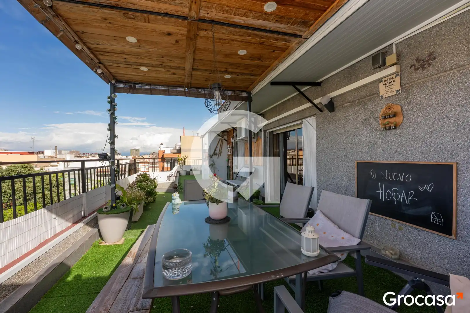 Terraza de Ático en venta en Cornellà de Llobregat con Aire acondicionado, Calefacción y Terraza