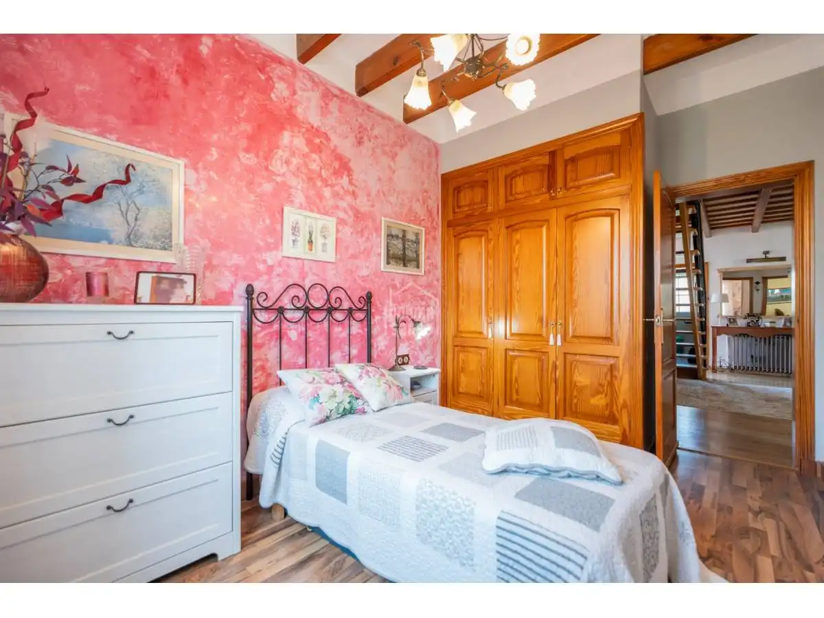 Bedroom of Houses for sale in Sant Lluís  with Heating, Terrace and Swimming Pool